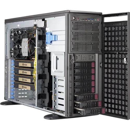 Серверный корпус/ Server Case Supermicro SC747BTS-R2K20BP 4U/ Tower SuperChassis 8x 3.5/ 2.5 SAS/ SATA3 Hot-Swap, E-ATX 13.68x13, 1+1 R2200W (CSE-747BTS-R2K20BP)