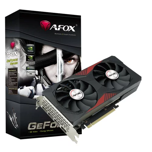 Видеокарта AFOX GeForce RTX 3060 12Gb 192bit GDDR6 1320/15000x1 DPx3/ HDMI HDCP(AF3060-12GD6H7-V2/H4-V4) RTL