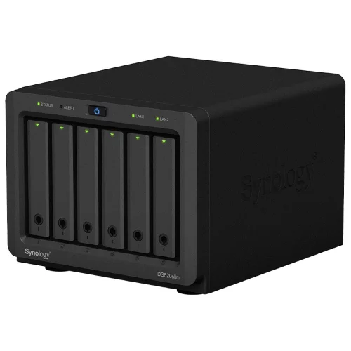Сетевой накопитель Synology DS620slim/ x 6 SFF HDD/ 2x GbE (DS620SLIM) фото 2