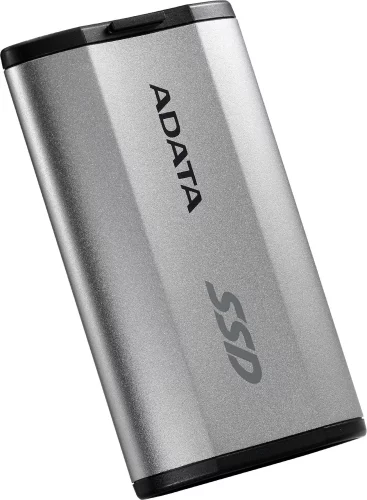 Твердотельный накопитель/ ADATA External SSD SD810, 4000GB, Type-C, USB 3.2 Gen2х2, up to R/ W 2000/ 2000 MB/ s, 72.7x44x12.2mm, Silver (5 лет) (SD810-4000G-CSG) фото 3
