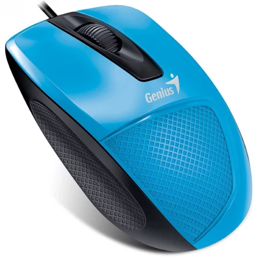 Мышь Genius DX-150X, Wired, голубая/ чёрная, Optical, 1000dpi, USB (31010231102) фото 2