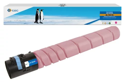 G&G toner-cartrige for Konica Minolta bizhub C227/ bizhub C287 magenta without chip 21000 pages TN-221M A8K3350 (GG-TN221M)
