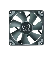 Кулер для корпуса/ Case Cooler Scythe Kaze Flex 92 (92x92x26mm, 4-pin PWM, 48.88CFM, 28.83dBA, 2300RPM, Gray) (KF9225FD23-P)