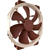Кулер для корпуса/ Case Cooler Noctua NF-A15 PWM (140x150x25mm, 4-pin PWM, 67.98CFM, 19.2dBA, 1200RPM, Beige/Brown)