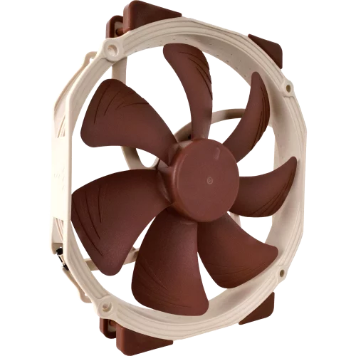 Кулер для корпуса/ Case Cooler Noctua NF-A15 PWM (140x150x25mm, 4-pin PWM, 67.98CFM, 19.2dBA, 1200RPM, Beige/Brown)