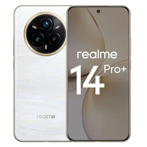 Смартфон Realme 14 Pro+ 5G 12+512 RMX5051 12+512 белый (RMX5051 12+512 PEARL WHITE)