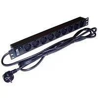 Эскиз Блок розеток  TWT 19" (TWT-PDU19-16A9P-3.0)