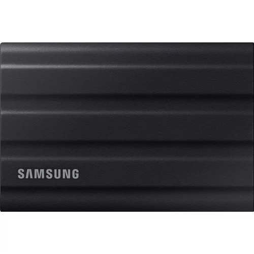 Внешние HDD и SSD/ Samsung External SSD T7 Shield, 2TB, Type C-to-C/A, USB 3.2 Gen2, R/W 1050/1000MB/s, IP65, 88x59x13mm, 98g, Black (12 мес.) (MU-PE2T0S/WW)