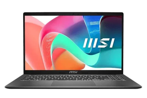 Ноутбук MSI Modern 15 F1MG, 15.6 FHD IPS, Core 5 120U, 16GB (8GB*2) 512GB SSD, backlight,46.8Wh,1.7kg, Dos,Platinum Gray (9S7-15S111-1072)