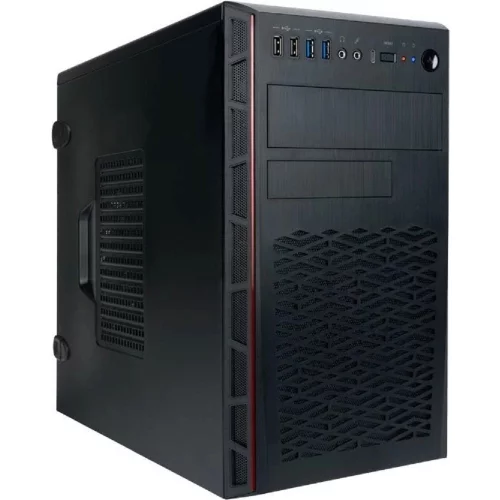 Mini Tower InWin EMR065 Black __________ U3.0*2+U2.0*2 A(HD) +intrusion switch mATX (6193033)