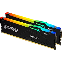 Модуль памяти DIMM DDR5-6000 32GB (16GBx2) KF560C30BBEAK2-32 KINGSTON Модуль памяти DIMM DDR5-6000 32GB (16GBx2) KF560C30BBEAK2-32 KINGSTON