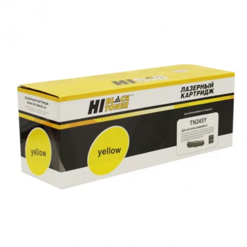 Тонер-картридж Hi-Black HB-TN-245Y, желтый, 2200 страниц, для Brother HL-3140CW/ 3150CDW/ 3170CDW (9990100913)
