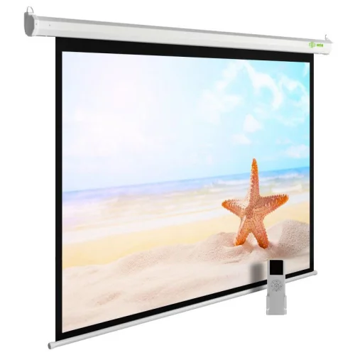Экран Cactus 130 175x280см SIlverMotoExpert CS-PSSME-280X175-WT 16:10 настенно-потолочный рулонный белый (моторизованный привод)