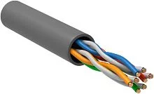 Кабель информационный ITK Generica BC1-C5E04-121-305-T-R-G кат.5E U/ UTP 4X2X24AWG 100Om LSZH внутренний 305м серый