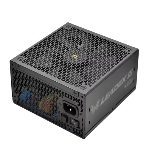 Блок питания 1000 Ватт/ Power Supply Super Flower Leadex III Gold, 1000W, ATX 3.1, 140mm, 8xSATA, 4xPCI-E(6+2), 1x12VHPWR(12+4), APFC, 80+ Gold, Full Modular (SF-1000F14GE)