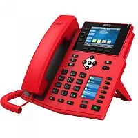 Телефон IP Fanvil X5U-R красный