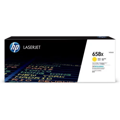 Тонер-картридж/ HP 658X Yellow LaserJet Toner Cartridge (W2002X)
