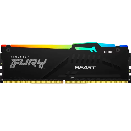 Оперативная память Kingston 32GB 6400MT/ s DDR5 CL32 DIMM FURY Beast RGB EXPO (KF564C32BBEA-32)