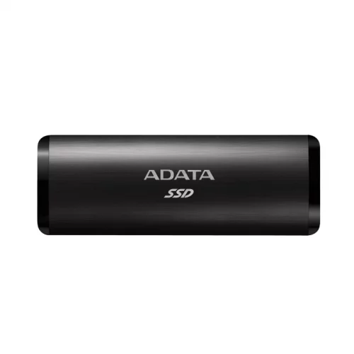 Внешний твердотельный накопитель 2TB SSD A-DATA SE760, External, USB 3.2 Type-C, R/ W -1000/ - MB/ s, 3D-NAND (ASE760-2TU32G2-CBK)