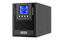 ИБП CBR [ESN-1KT-3F-LCHERSC] Online 1000VA/1000W Tower 3 x Schuko, LCD, HID-USB, RS232, EPO, SNMP slot