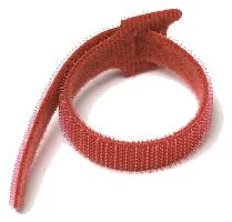 Хомут-липучка 210мм, 20 шт., красный (LAN-VCM210-RD)