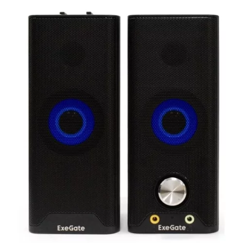 ExeGate Accord 280 (питание USB, Bluetooth, 2х3Вт (6Вт RMS), 60-20000Гц, цвет черный, RGB подсветка, с возможностью трансформации в саундбар, Color Box) (EX289681RUS) фото 2