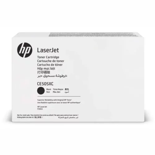 Тонер-картридж/ HP LaserJet CE505X Contract Black Print Cartridge (CE505XC)