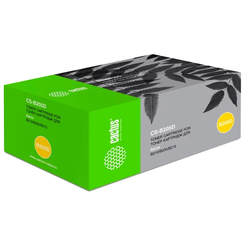 Картридж лазерный Cactus CS-B205D 106R04349 черный набор двойная упак. (6000стр.) для Xerox B205/210/215