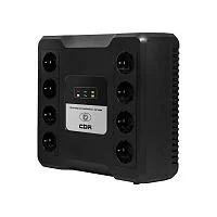 ИБП CBR CRYSTAL CTL-1000 [Line Interactive, 1000 VA / 600 W 8 x EURO, 8 с резервированием и фильтрацией, Breaker] (CTL-1000B-8F-LDK)