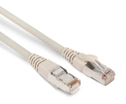 Патч-корд Hyperline PC-LPM-STP-RJ45-RJ45-C6-3M-LSZH-GY PC-LPM-STP-RJ45-RJ45-C6-3M U/ FTP инд. экран пар RJ-45 вил.-вилка RJ-45 кат.6 3м серый LSZH (уп.:1шт) 26AWG