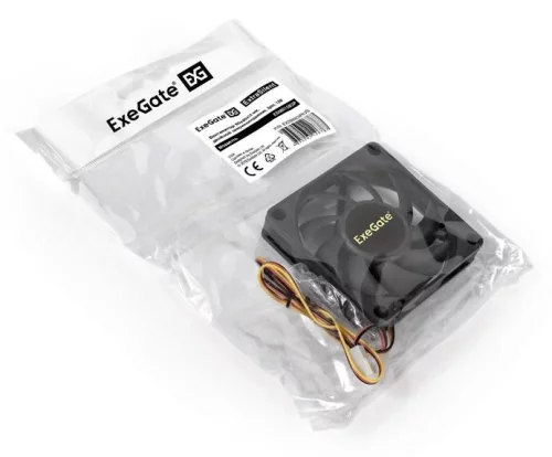 Exegate EX288923RUS Вентилятор ExeGate ExtraSilent ES08015B3P (80x80x15 мм, 2-Ball (двойной шарикоподшипник), 3pin, 1600RPM, 22dBA) фото 5