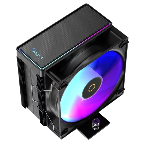 Кулер для процессора Ocypus Gamma A40 BK, 100mm FAN, Top Panel, 4 HEAT PIPES, 4-PIN PWM, 600-2400 RPM, 29DBA, HYDRO BEARING, LGA115X/1200/1700/18XX, AM4/AM5 фото 3