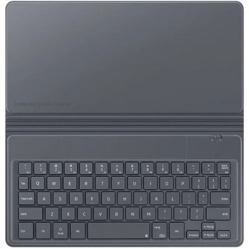 Чехол-обложка Samsung сo съёмной клавиатурой для Galaxy Tab A7, серый (EF-DT500BJRGRU)