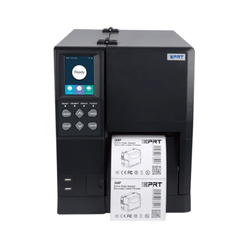 iDPRT iX4P Industrial 4 TT Printer 300DPI, 8IPS, 512/ 256MB, RTC, USB+USB HOST+Ethernet+RS232, ZPL-II, TSPL, EPL2, DPL (100700096)