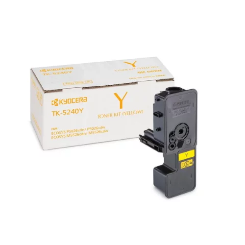 Тонер-картридж Kyocera TK-5240Y желтый 3000 страниц для Mita P5026cdn/ cdw, M5526cdn/ cdw (1T02R7ANL0)