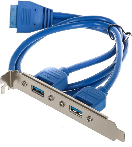 Адаптер USB Bracket 2xUSB3.0 Bulk (ASIA BRACKET USB 3.0 2 PORT)
