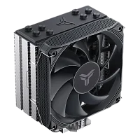 Кулер для процессора/ CPU Cooler JONSBO PISA A4 (250W, 4-pin PWM, 153mm, Al/ Cu, 4x6mm, 1x120mm, 81.27CFM, 36.8dBA, 1850RPM, S: 1851/ 1700/ 1200/ 115X/ 2011, AM4/ AM5 Grey) (PISA A4 GREY)