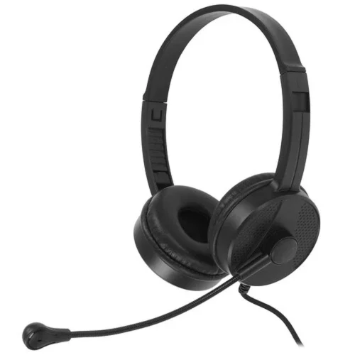 Гарнитура проводная DEFENDER Tune 160 black (2хJack 3.5mm, кабель 1.8м) (63164)