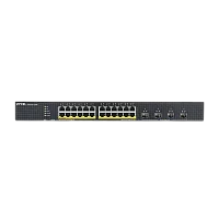 Smart L3 Lite коммутатор PoE+ Zyxel NebulaFlex XGS1935-28HP, rack 19", 24xGE PoE+, 4xSFP+, бюджет PoE 375 Вт (XGS1935-28HP-EU0101F)