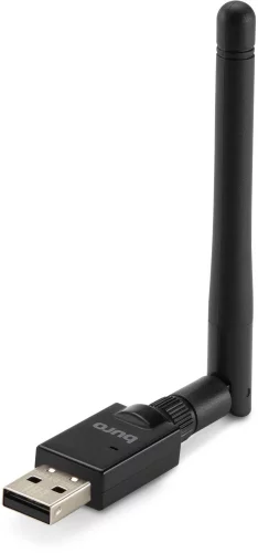 Адаптер USB Buro BU-BT50C BT5.0+EDR class 1 100м черный фото 3