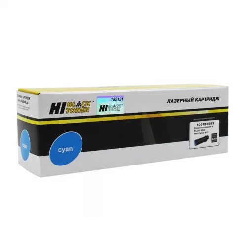 Тонер-картридж Hi-Black HB-106R03693 голубой 4300 страниц для Xerox Phaser 6510/ WC 6515 (9896885)