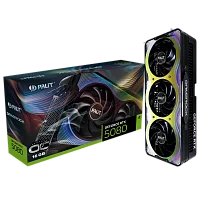 Видеокарта Palit RTX5080 GAMEROCK OC 16GB GDDR7 256bit 3xDP HDMI 3FAN RTL (NE75080T19T2-GB2030G)