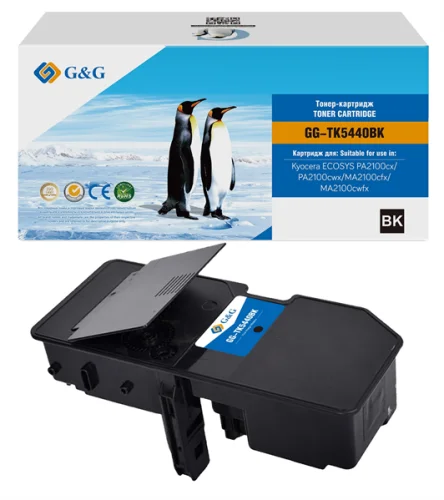 G&G toner-cartridge for Kyocera ECOSYS PA2100cx/ PA2100cwx/ MA2100cfx/ MA2100cwfx 2800 pages GG-TK5440BK with chip гарантия 36 мес.