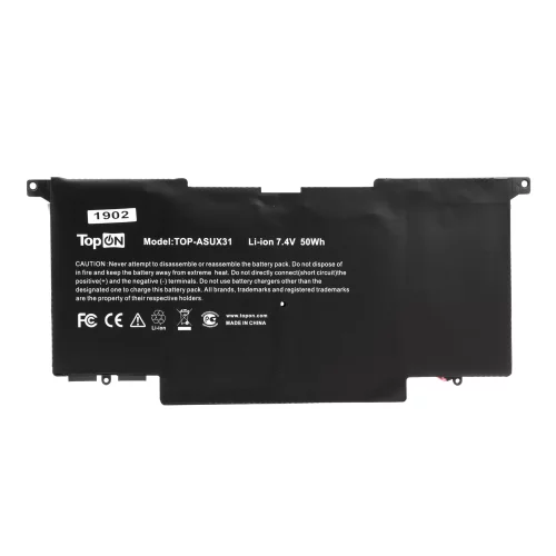 Аккумулятор для ноутбука Asus ZenBook UX31 7.4V 6840mAh PN: C22-UX31 (TOP-ASUX31)