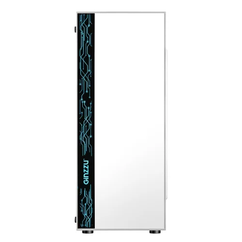 Ginzzu A390 White Window RGB подсветка 1*USB 3.0, 2*USB 2.0, AU (A390#NTL) фото 2