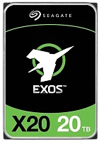 Жесткий диск/ HDD Seagate SATA3 20Tb Exos X20 7200 RPM 512Mb OFFICIAL RECERTIFIED 1 year warranty (ST20000NM002C)