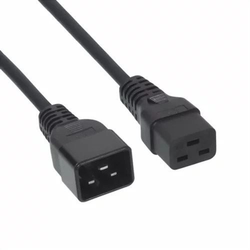 Кабель питания для UPC Gembird/ Cablexpert, 1.5м, С19 - C20, 16А, черный, с заземлением(PC-189-C19)