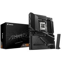 Материнская плата AORUS B850 AORUS STEALTH B850, AM5, 4*DDR5, 2*PCIEx16, 4*M.2, 2*TypeC, 2*USB3.2Gen2, 6*USB3.2Gen1, 8*USB2.0, 2*SATA3.0, 5G, HDMI, ATX, RTL