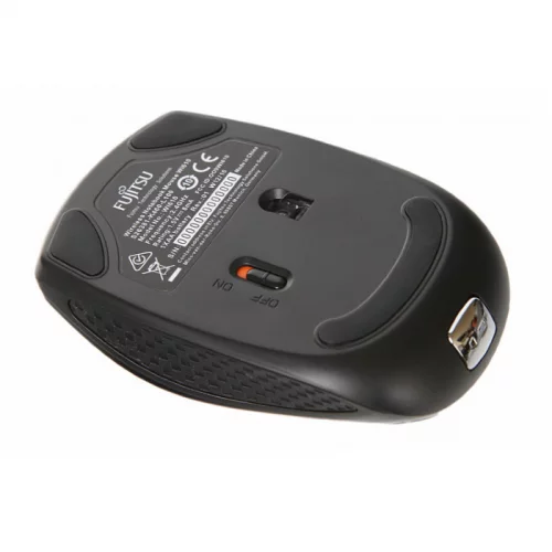 Мышь Fujitsu WI610 Wireless, USB, 2000dpi, 6 But, Black (S26381-K460-L100) фото 2