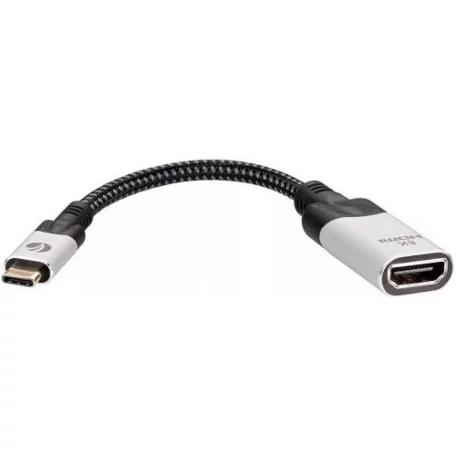 Aдаптер/ Aдаптер USB 3.1 Type-Cm --> HDMI A(f) 8K@60Hz, 0.15m ,Alum ,VCOM <CU423MV-8K>